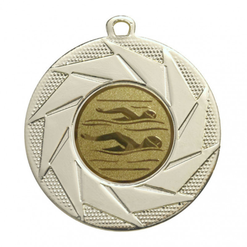 10er Set 50mm Medaillen D28C Bronze aus Metall mit Emblem & Band nur 9,95 EUR 
